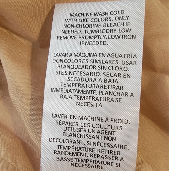 Thread & Supply Beige Vest With Sherpa Around Arm Holes And Neck, Sz Med - Picture 10 of 10